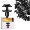 imageGOOACC 820Pcs Car Push Retainer Clips Auto Fasteners Assortment 36 Sizes Nylon Bumper Fender Rivets and Fasteners Remover for Ford GM Toyota Honda Chrysler BMW Benz Nissan Subaru Audi Mazda50Pcs FordLincolnMercury Clips