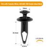 imageGOOACC 820Pcs Car Push Retainer Clips Auto Fasteners Assortment 36 Sizes Nylon Bumper Fender Rivets and Fasteners Remover for Ford GM Toyota Honda Chrysler BMW Benz Nissan Subaru Audi Mazda100Pcs 65mm Clips