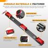 imageGOOACC 9LED Marker ID Bar 1PC 142Inch Red Trailer Running Tail Rear Clearance Identification Lights Stainless Steel bracket IP67 Waterproof for Pickup Truck RV BoatRed 9LED Marker ID Bar