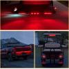 imageGOOACC 9LED Marker ID Bar 1PC 142Inch Red Trailer Running Tail Rear Clearance Identification Lights Stainless Steel bracket IP67 Waterproof for Pickup Truck RV BoatRed 2Pcs 16Inch Trailer Light
