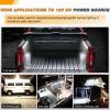 imageGOOACC Truck Bed Light Strip 3PCS 60quot 270 LEDs White Lighting Waterproof for 12 Volt Car Cargo Pickup SUV RV Boat OnOff Switch Blade Fuse Splitter Cable2PCS White