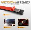 imageGOOACC Truck Tailgate Light Strip 48quot Aluminum Frame led bar Triple Row Tail Lighing Sequential Amber Turn Signal Strobe Red Running Brake White Reverse60 504Led Light Strip