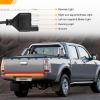 imageGOOACC Truck Tailgate Light Strip 48quot Aluminum Frame led bar Triple Row Tail Lighing Sequential Amber Turn Signal Strobe Red Running Brake White Reverse60 1200Led Aluminum Frame Light