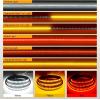 imageGOOACC Truck Tailgate Light Strip 48quot Aluminum Frame led bar Triple Row Tail Lighing Sequential Amber Turn Signal Strobe Red Running Brake White Reverse60 504Led Light Strip