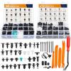 imageGOOACC 820Pcs Car Push Retainer Clips Auto Fasteners Assortment 36 Sizes Nylon Bumper Fender Rivets and Fasteners Remover for Ford GM Toyota Honda Chrysler BMW Benz Nissan Subaru Audi Mazda775Pcs Clips  Remover