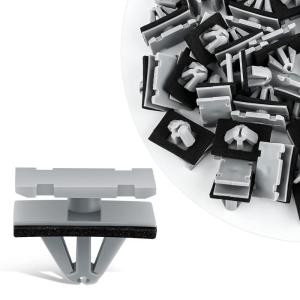 imageGOOACC 820Pcs Car Push Retainer Clips Auto Fasteners Assortment 36 Sizes Nylon Bumper Fender Rivets and Fasteners Remover for Ford GM Toyota Honda Chrysler BMW Benz Nissan Subaru Audi Mazda50Pcs 12mm Fender Clips