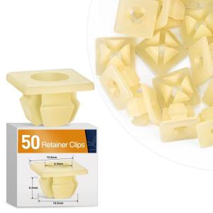 imageGOOACC 820Pcs Car Push Retainer Clips Auto Fasteners Assortment 36 Sizes Nylon Bumper Fender Rivets and Fasteners Remover for Ford GM Toyota Honda Chrysler BMW Benz Nissan Subaru Audi Mazda50Pcs 105mm Clips