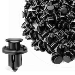 imageGOOACC 820Pcs Car Push Retainer Clips Auto Fasteners Assortment 36 Sizes Nylon Bumper Fender Rivets and Fasteners Remover for Ford GM Toyota Honda Chrysler BMW Benz Nissan Subaru Audi Mazda40Pcs 10mm Clips