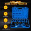imageGOOACC 3PCS Rear Axle Bearing Puller Set Axle Bearing Puller Removal Tool Kit with 3 Sizes 1quot to 178quot 1516quot to 238quot ampamp 138quot to 278quot Axle Wheel Bearing Removal Tools for Axles Bearings BlueBlue 23pc Wheel Bearing Removal