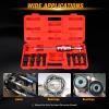 imageGOOACC 3PCS Rear Axle Bearing Puller Set Axle Bearing Puller Removal Tool Kit with 3 Sizes 1quot to 178quot 1516quot to 238quot ampamp 138quot to 278quot Axle Wheel Bearing Removal Tools for Axles Bearings BlueRed 9pc Blind Inner Bearing Puller
