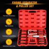 imageGOOACC 3PCS Rear Axle Bearing Puller Set Axle Bearing Puller Removal Tool Kit with 3 Sizes 1quot to 178quot 1516quot to 238quot ampamp 138quot to 278quot Axle Wheel Bearing Removal Tools for Axles Bearings BlueRed 16pc Blind Hole Bearing Puller