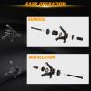 imageGOOACC 3PCS Rear Axle Bearing Puller Set Axle Bearing Puller Removal Tool Kit with 3 Sizes 1quot to 178quot 1516quot to 238quot ampamp 138quot to 278quot Axle Wheel Bearing Removal Tools for Axles Bearings BlueBlue 23pc Wheel Bearing Removal