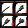 imageGOOACC 3PCS Rear Axle Bearing Puller Set Axle Bearing Puller Removal Tool Kit with 3 Sizes 1quot to 178quot 1516quot to 238quot ampamp 138quot to 278quot Axle Wheel Bearing Removal Tools for Axles Bearings BlueRed 8pc Brake Tool