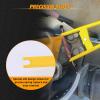 imageGOOACC 3PCS Rear Axle Bearing Puller Set Axle Bearing Puller Removal Tool Kit with 3 Sizes 1quot to 178quot 1516quot to 238quot ampamp 138quot to 278quot Axle Wheel Bearing Removal Tools for Axles Bearings BlueYellow Truck Brake Spring Tool
