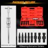 imageGOOACC 3PCS Rear Axle Bearing Puller Set Axle Bearing Puller Removal Tool Kit with 3 Sizes 1quot to 178quot 1516quot to 238quot ampamp 138quot to 278quot Axle Wheel Bearing Removal Tools for Axles Bearings BlueRed 9pc Blind Inner Bearing Puller