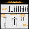 imageGOOACC 3PCS Rear Axle Bearing Puller Set Axle Bearing Puller Removal Tool Kit with 3 Sizes 1quot to 178quot 1516quot to 238quot ampamp 138quot to 278quot Axle Wheel Bearing Removal Tools for Axles Bearings BlueRed 16pc Blind Hole Bearing Puller