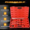 imageGOOACC 3PCS Rear Axle Bearing Puller Set Axle Bearing Puller Removal Tool Kit with 3 Sizes 1quot to 178quot 1516quot to 238quot ampamp 138quot to 278quot Axle Wheel Bearing Removal Tools for Axles Bearings BlueRed 8pc Brake Tool