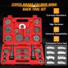 imageGOOACC 3PCS Rear Axle Bearing Puller Set Axle Bearing Puller Removal Tool Kit with 3 Sizes 1quot to 178quot 1516quot to 238quot ampamp 138quot to 278quot Axle Wheel Bearing Removal Tools for Axles Bearings BlueRed 8pc22pc Brake Tool