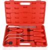 imageGOOACC 3PCS Rear Axle Bearing Puller Set Axle Bearing Puller Removal Tool Kit with 3 Sizes 1quot to 178quot 1516quot to 238quot ampamp 138quot to 278quot Axle Wheel Bearing Removal Tools for Axles Bearings BlueRed 8pc Brake Tool