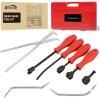 imageGOOACC 3PCS Rear Axle Bearing Puller Set Axle Bearing Puller Removal Tool Kit with 3 Sizes 1quot to 178quot 1516quot to 238quot ampamp 138quot to 278quot Axle Wheel Bearing Removal Tools for Axles Bearings BlueRed 8pc Brake Tool