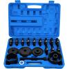 imageGOOACC 3PCS Rear Axle Bearing Puller Set Axle Bearing Puller Removal Tool Kit with 3 Sizes 1quot to 178quot 1516quot to 238quot ampamp 138quot to 278quot Axle Wheel Bearing Removal Tools for Axles Bearings BlueBlue 23pc Wheel Bearing Removal