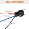 imageGOOACC 6 Pack Automotive Relay Harness Set 5Pin 3040A 12V SPDT with Interlocking Relay Socket and Harnesses2 Years WarrantyFuse Relay 6 Pack