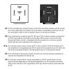 imageGOOACC 6 Pack Automotive Relay Harness Set 5Pin 3040A 12V SPDT with Interlocking Relay Socket and Harnesses2 Years WarrantyRelay Socket 10 Pack