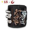imageGOOACC GRC61 1 Pack Wristband with 15 Strong Magnets Screws Nails Drill Bits Holding Best Unique Tool Gift for DIY Handyman Father Dad Husband Boyfriend Men Women2 Years Warranty1 Pack