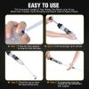 imageGOOACC Oil Extractor Pump Automotive Fluid Extractor with Hose Oil Change Syringe Vacuum Pump Extractor 200CC Manual Brake Fluid Extractor for Car Engine Oil Transfer Suction Extraction Fill 021QT200CC
