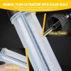 imageGOOACC Oil Extractor Pump Automotive Fluid Extractor with Hose Oil Change Syringe Vacuum Pump Extractor 200CC Manual Brake Fluid Extractor for Car Engine Oil Transfer Suction Extraction Fill 021QT500CC