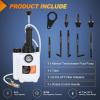 imageGOOACC Transmission Fluid Pump Kit 10L Automotive Pneumatic Oil Fluid Extractor ATF Refill Dispenser Transfer Pump with 15 ATF Filler Adapters 26 Gal 2 Way Vacuum Fluid Evacuator Oil Change Tool Set3L Manua