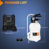 imageGOOACC Transmission Fluid Pump Kit 10L Automotive Pneumatic Oil Fluid Extractor ATF Refill Dispenser Transfer Pump with 15 ATF Filler Adapters 26 Gal 2 Way Vacuum Fluid Evacuator Oil Change Tool Set6L Pneumatic