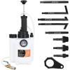 imageGOOACC Transmission Fluid Pump Kit 10L Automotive Pneumatic Oil Fluid Extractor ATF Refill Dispenser Transfer Pump with 15 ATF Filler Adapters 26 Gal 2 Way Vacuum Fluid Evacuator Oil Change Tool Set3L Manua