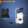 imageGOOACC Transmission Fluid Pump Kit 10L Automotive Pneumatic Oil Fluid Extractor ATF Refill Dispenser Transfer Pump with 15 ATF Filler Adapters 26 Gal 2 Way Vacuum Fluid Evacuator Oil Change Tool Set10L Pneumatic