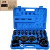 imageGOOACC 3PCS Rear Axle Bearing Puller Set Axle Bearing Puller Removal Tool Kit with 3 Sizes 1quot to 178quot 1516quot to 238quot ampamp 138quot to 278quot Axle Wheel Bearing Removal Tools for Axles Bearings BlueBlue 23pc Wheel Bearing Removal
