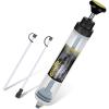 imageGOOACC Oil Extractor Pump Automotive Fluid Extractor with Hose Oil Change Syringe Vacuum Pump Extractor 200CC Manual Brake Fluid Extractor for Car Engine Oil Transfer Suction Extraction Fill 021QT500CC