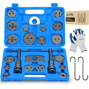 imageGOOACC 3PCS Rear Axle Bearing Puller Set Axle Bearing Puller Removal Tool Kit with 3 Sizes 1quot to 178quot 1516quot to 238quot ampamp 138quot to 278quot Axle Wheel Bearing Removal Tools for Axles Bearings BlueBlue