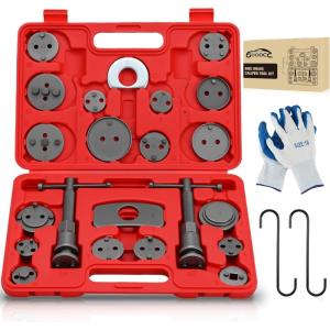 imageGOOACC 3PCS Rear Axle Bearing Puller Set Axle Bearing Puller Removal Tool Kit with 3 Sizes 1quot to 178quot 1516quot to 238quot ampamp 138quot to 278quot Axle Wheel Bearing Removal Tools for Axles Bearings BlueRed
