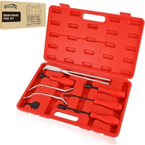 imageGOOACC 3PCS Rear Axle Bearing Puller Set Axle Bearing Puller Removal Tool Kit with 3 Sizes 1quot to 178quot 1516quot to 238quot ampamp 138quot to 278quot Axle Wheel Bearing Removal Tools for Axles Bearings BlueRed 8pc Brake Tool