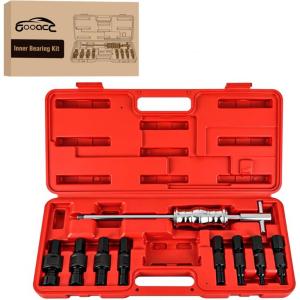 imageGOOACC 3PCS Rear Axle Bearing Puller Set Axle Bearing Puller Removal Tool Kit with 3 Sizes 1quot to 178quot 1516quot to 238quot ampamp 138quot to 278quot Axle Wheel Bearing Removal Tools for Axles Bearings BlueRed 9pc Blind Inner Bearing Puller
