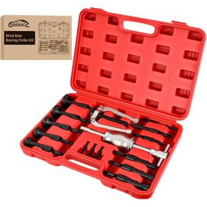 imageGOOACC 3PCS Rear Axle Bearing Puller Set Axle Bearing Puller Removal Tool Kit with 3 Sizes 1quot to 178quot 1516quot to 238quot ampamp 138quot to 278quot Axle Wheel Bearing Removal Tools for Axles Bearings BlueRed 16pc Blind Hole Bearing Puller