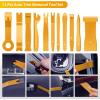 imageGOOACC 1115Pcs Car Push Retainer Clips ampamp Auto Fasteners Assortment 32 Most Popular Sizes Nylon Bumper Fender Rivets with 10 Cable Ties and Fasteners Remover for GM Ford Toyota Honda Chrysler102Pcs Clips Remover Yellow
