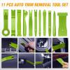 imageGOOACC 1315PCS Retainer Clips Interior Accessories  56 Most Popular Sizes Bumper Trim Body Clips with Fasteners Remover and 10Pcs Reusable Cable Ties for Toyota Nissan Ford BMW Chevy Honda SubaruGreen