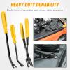 imageGOOACC 1315PCS Retainer Clips Interior Accessories  56 Most Popular Sizes Bumper Trim Body Clips with Fasteners Remover and 10Pcs Reusable Cable Ties for Toyota Nissan Ford BMW Chevy Honda Subaru330Pcs Clips Removal Kit Yellow