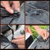 imageGOOACC 1315PCS Retainer Clips Interior Accessories  56 Most Popular Sizes Bumper Trim Body Clips with Fasteners Remover and 10Pcs Reusable Cable Ties for Toyota Nissan Ford BMW Chevy Honda Subaru190Pcs Clips  Remover