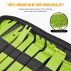 imageGOOACC 1315PCS Retainer Clips Interior Accessories  56 Most Popular Sizes Bumper Trim Body Clips with Fasteners Remover and 10Pcs Reusable Cable Ties for Toyota Nissan Ford BMW Chevy Honda SubaruGreen