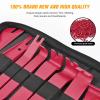 imageGOOACC 1315PCS Retainer Clips Interior Accessories  56 Most Popular Sizes Bumper Trim Body Clips with Fasteners Remover and 10Pcs Reusable Cable Ties for Toyota Nissan Ford BMW Chevy Honda Subaru330pcs Clips Removal Kit Red
