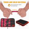 imageGOOACC 1315PCS Retainer Clips Interior Accessories  56 Most Popular Sizes Bumper Trim Body Clips with Fasteners Remover and 10Pcs Reusable Cable Ties for Toyota Nissan Ford BMW Chevy Honda Subaru330pcs Clips Removal Kit Red