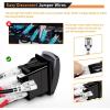imageGOOACC 4 Gang Rocker Switch Box 12V SPST ON Off Switch QC 30 USB Charger Voltmeter Waterproof Aluminum Rocker Switch Panel Night Glow Stickers for Boats Cars RVs Trucks 2 Years Warranty