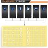 imageGOOACC 4 Gang Rocker Switch Box 12V SPST ON Off Switch QC 30 USB Charger Voltmeter Waterproof Aluminum Rocker Switch Panel Night Glow Stickers for Boats Cars RVs Trucks 2 Years Warranty